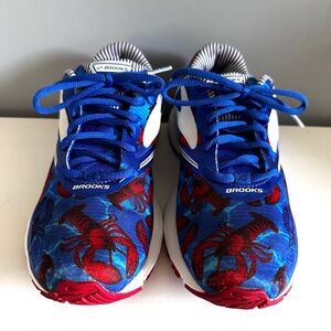 BROOKS Launch 4 Limited Edition 2017 Running Shoes, Sneakers, Blue, Size 7.5, 🦞